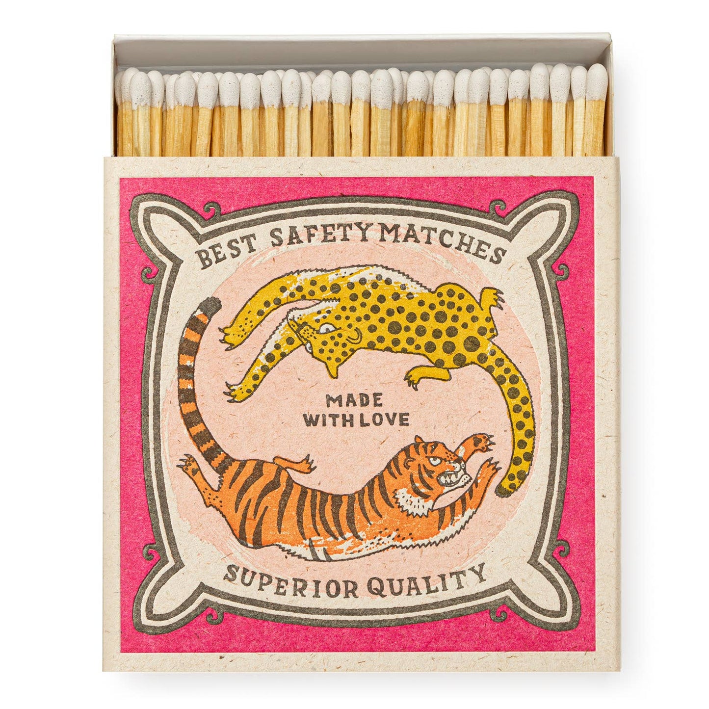 Chasing Big Cats | Square Matchboxes