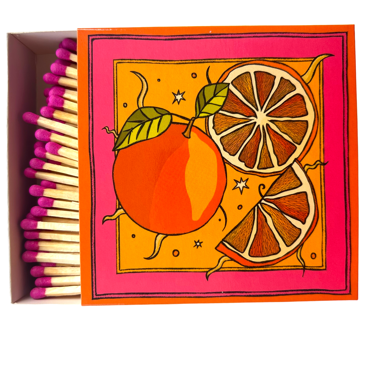 Juicy Oranges Matchbox