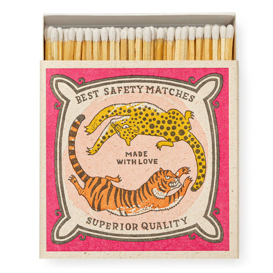 Chasing Big Cats | Square Matchboxes
