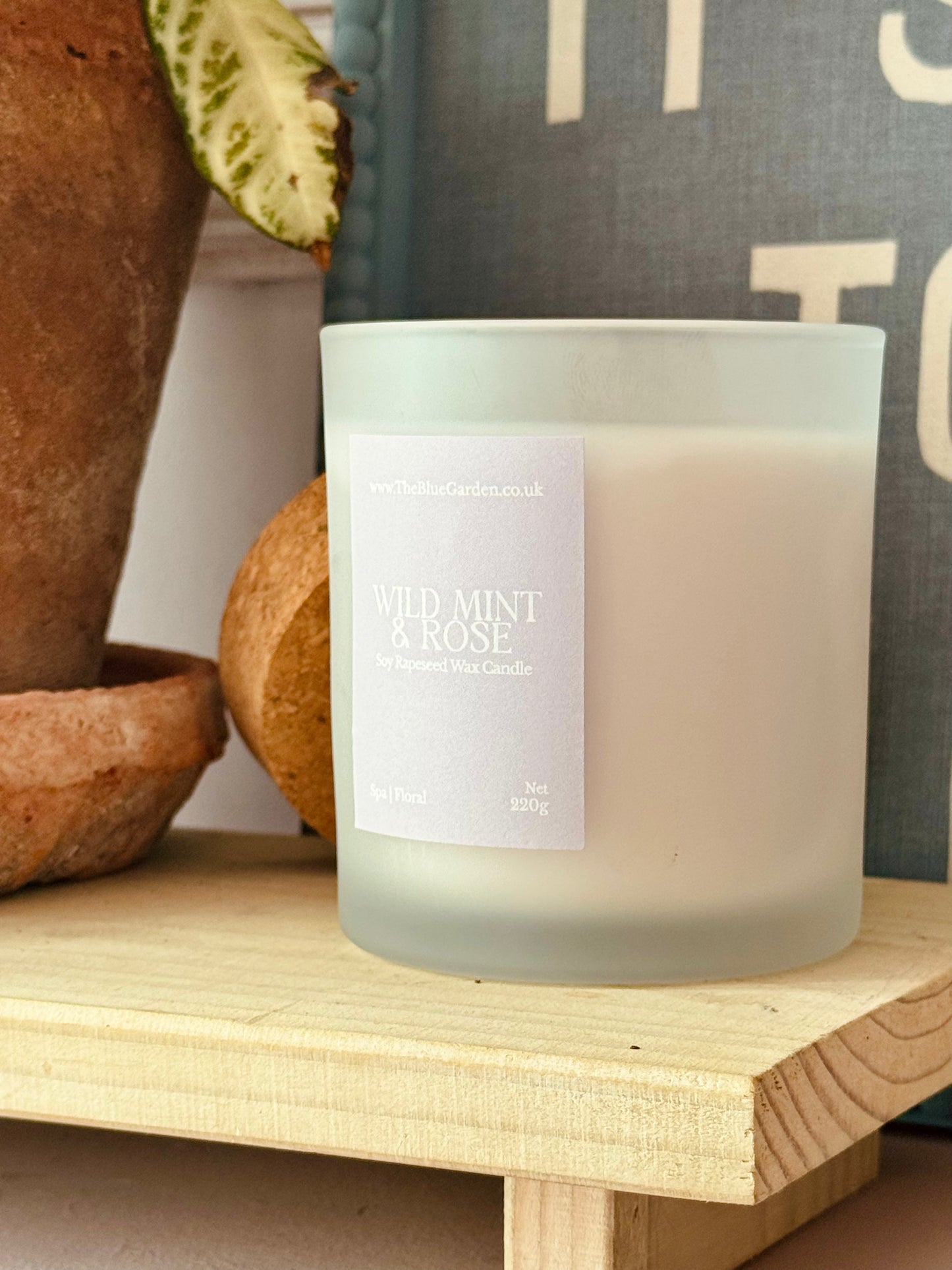 Wild Mint & Rose | Scented candle